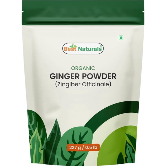 Best Naturals Certified Organic Ginger Powder 8 OZ