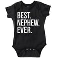 thumbnail image 1 of Best Nephew Ever Family Aunt Uncle Bodysuit Jumper Boys Infant Baby Brisco Brands 18M, 1 of 6
