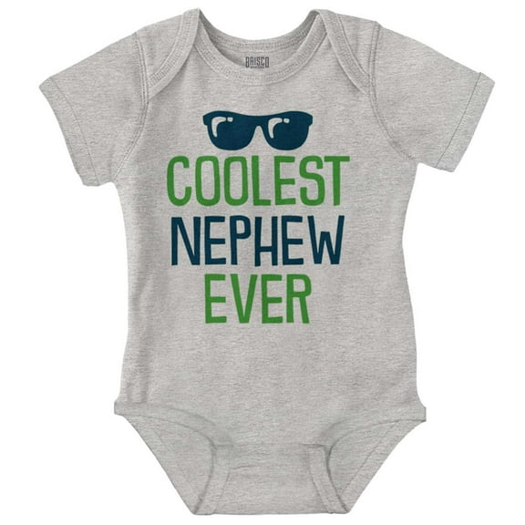 Best Nephew Ever Uncle Aunt Family Bodysuit Jumper Boys Infant Baby Brisco Brands 12M