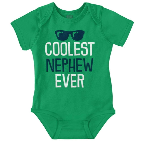 Best Nephew Ever Uncle Aunt Family Bodysuit Jumper Boys Infant Baby Brisco Brands NB