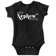 thumbnail image 1 of Best Nephew Ever Uncle Family Bodysuit Jumper Boys Infant Baby Brisco Brands 6M, 1 of 6