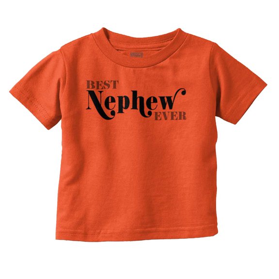 Best Nephew Ever Uncle Family Youth T Shirt Tee Boys Infant Toddler Brisco Brands 18M