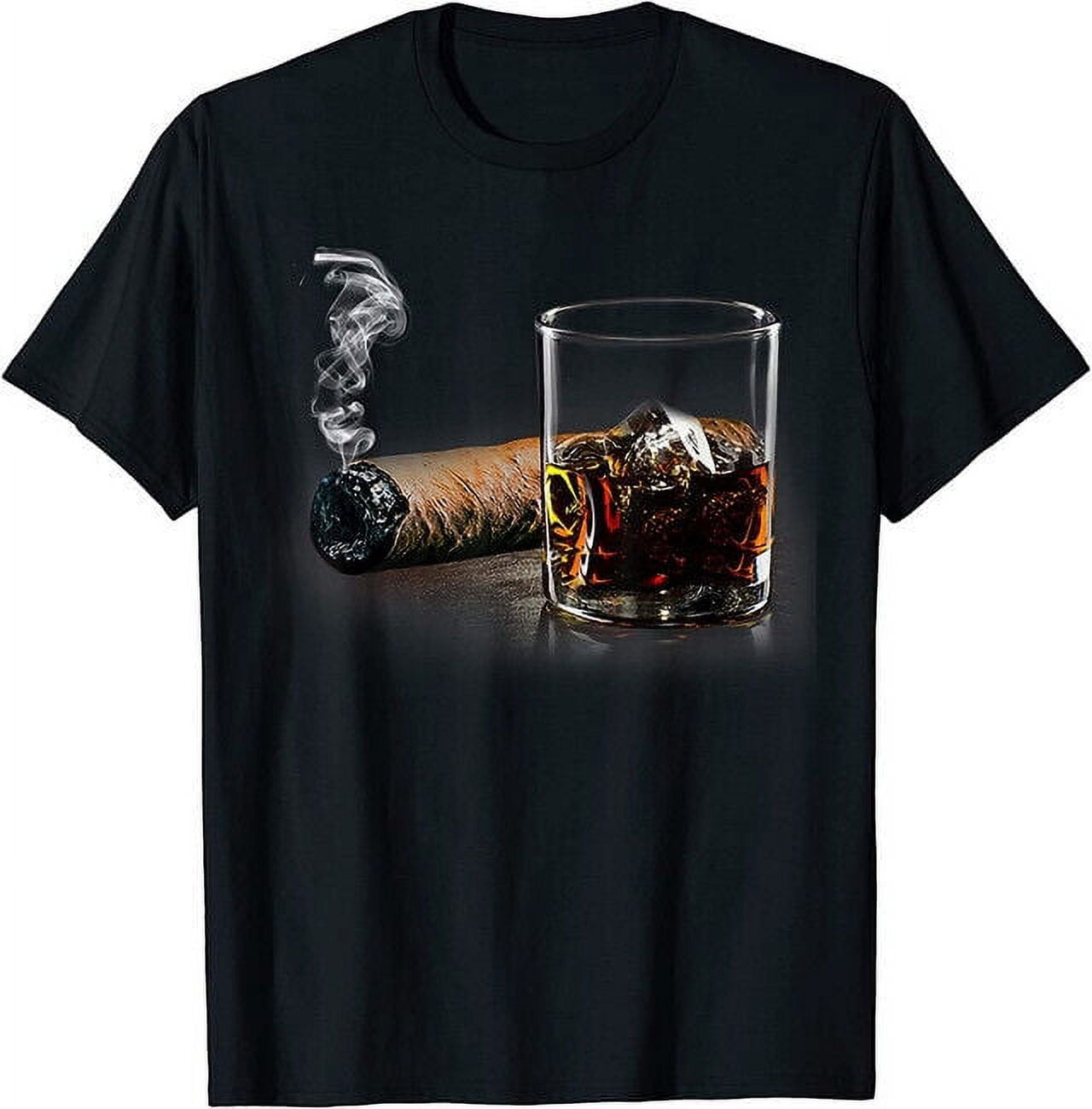Best New Cigar and Drink Great Gift for Cigar Lounge Lovers TShirt