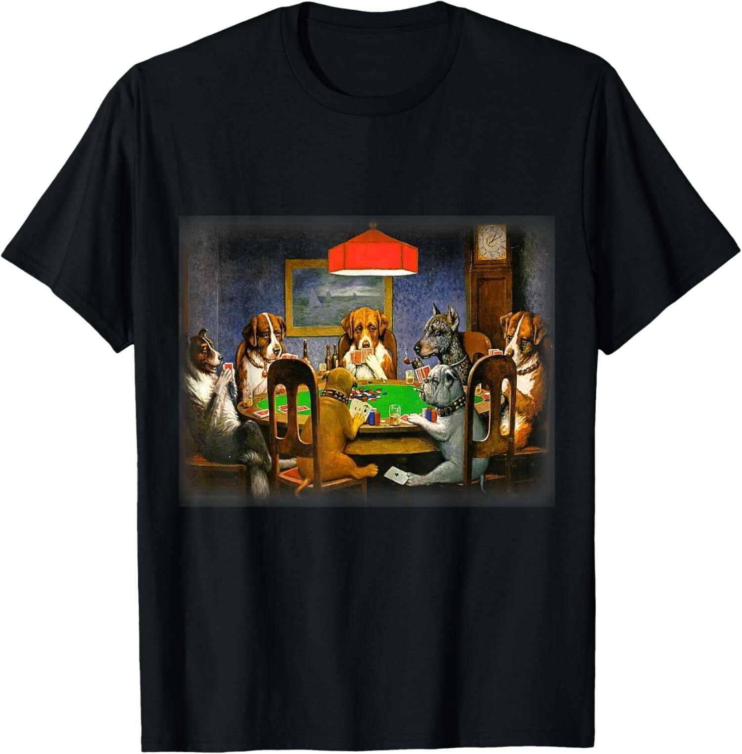 Best New Dogs Playing Poker A Friend in Need Funny Dog Lover Art T ...