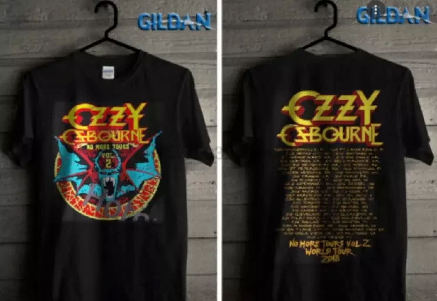 ozzy osbourne t shirt no more tears