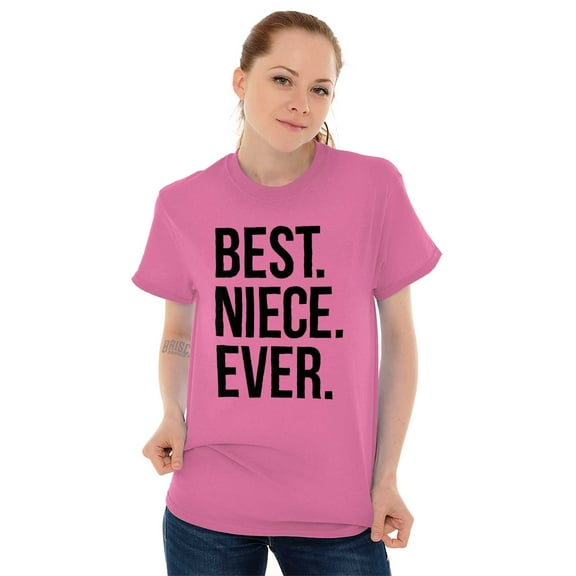 Best Niece Ever Cute Family Relative Women's Plus Size Graphic Tee Brisco Brands 5X