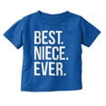 thumbnail image 1 of Best Niece Ever Cute Family Relative Youth T Shirt Tee Girls Infant Toddler Brisco Brands 18M, 1 of 5