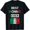 thumbnail image 1 of Best Nonno Ever Italian Grandpa Gift T-Shirt, 1 of 4