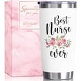 thumbnail image 1 of Best Nurse Gifts - 20 OZ Tumbler Nurses Day Gift for Nurse, Doctor, Assistant - Insulated Cups for Appreciation Graduation Birthday Funny Present Gift for Nurse, Dentist from Patient, Friend, 1 of 6
