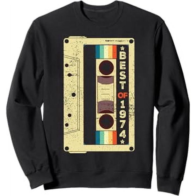 Best Of 1974 Vintage 50 Year Old Men Women 50th Birthday Sweatshirt