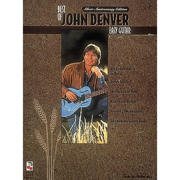 Pre-Owned The Best of John Denver : Easy Guitar (Paperback) 9780895249135