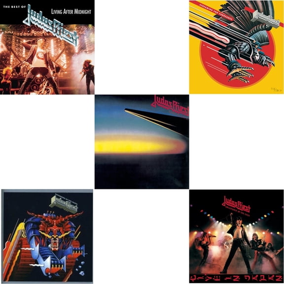 Best Of Judas Priest: Living After Midnight & Defenders Of The Faith & Point Of Entry & Screaming For Vengeance & Unleashed In The East [CD Bundle]