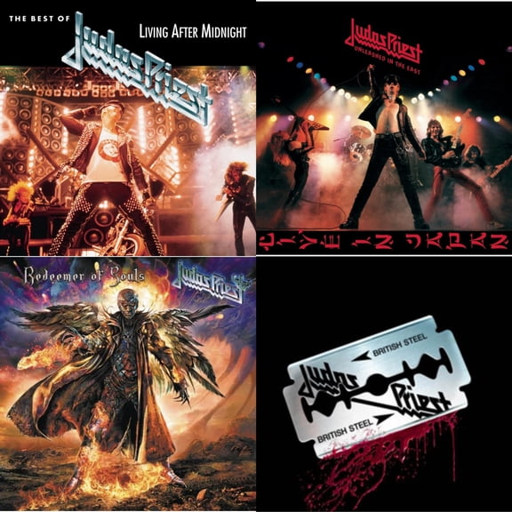 Best Of Judas Priest: Living After Midnight & Unleashed In The East & Redeemer Of Souls & British Steel (30Th Anniversary Legacy Edition) [CD Bundle]