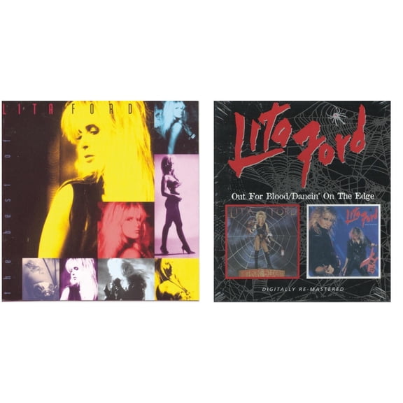 Out For Blood / Dancin On The Edge (Remastered) & Best Of Lita Ford [CD Bundle]