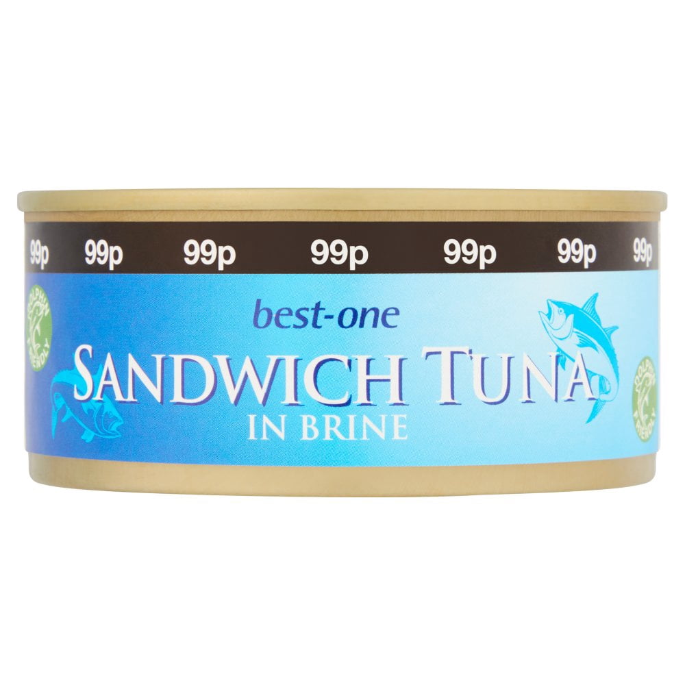 Best-One Sandwich Tuna in Brine 160g (Pack of 12)