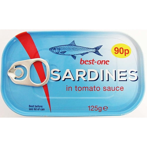 Best One Sardines In Tomato Sauce 125g (Pack of 6)
