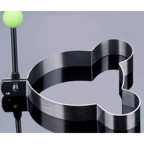 Best Pancake Mold Stainless Steel Fried Egg Kitchen Tool (Set Of 4 or 5) - Micky (4 Pack), New