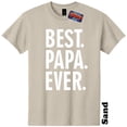 thumbnail image 1 of Best Papa Ever Fathers Day Grandpa Pops T-Shirt Dad The Twisted Donut, 1 of 5