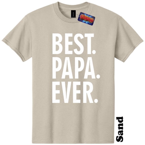Best Papa Ever Fathers Day Grandpa Pops T-Shirt Dad The Twisted Donut
