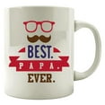 thumbnail image 1 of Best Papa Ever - Funny Fathers Day Mug for Dad Daddy Parent - Novelty Gift Humor, 1 of 4