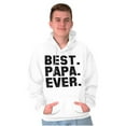 thumbnail image 1 of Best Papa Ever World's Coolest Father Men's Big & Tall Graphic Hoodie Brisco Brands 2X, 1 of 5