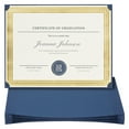 thumbnail image 1 of Best Paper Greetings Certificate Holders, Single-Sided, Navy Blue, 8.5" x 11", 24 Count, 1 of 11