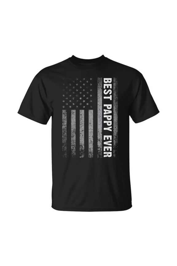 Best Pappy Ever American Flag Fathers Day Christmas TShirt