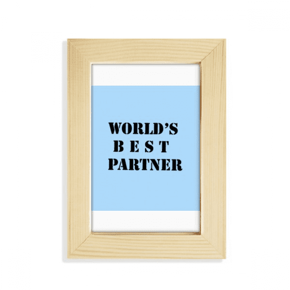 Best Partner Teammate Colleague Desktop Display Photo Frame Picture Art Painting 5x7 inch
