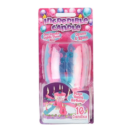 Best Party Ever Incredible Candle, Birthday, Pink and Teal