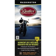 Best Paved Roads in Washington - Washington G1 Series Map