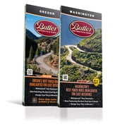 Best Paved Roads in Washington and Oregon - G1 Series Map Bundle