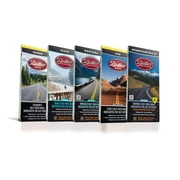 Best Paved Roads in the Rocky Mountain States Map Collection