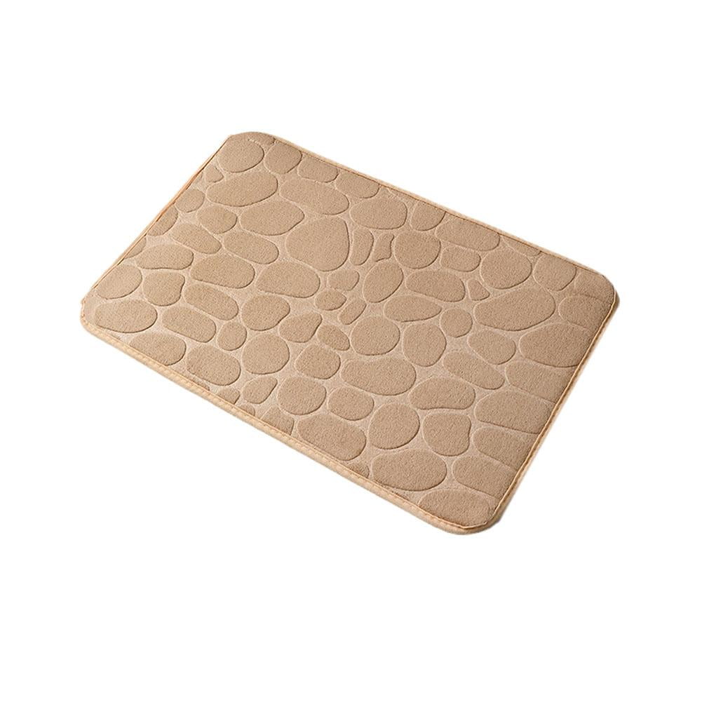 BestPebble Embossed Floor Mat Absorbent Door Mats 3D Embossed Foot X1