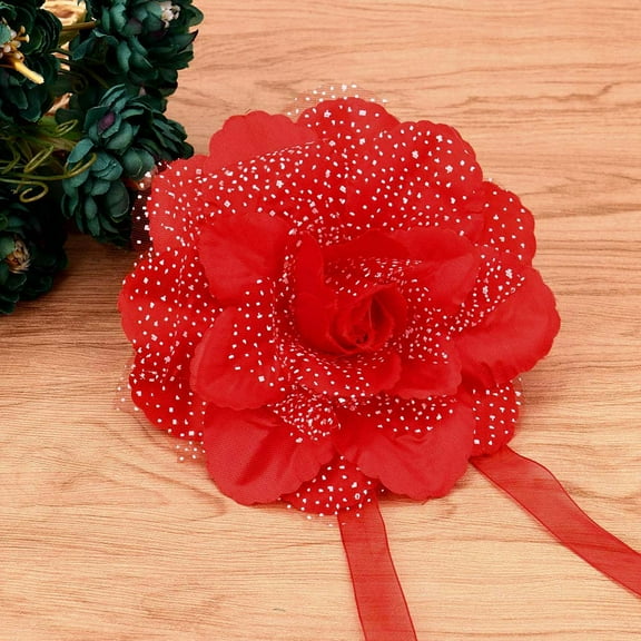 Best Peony Flower Curtain Clip-on Tie Backs Holdback, for Panel and Drape, Beautiful and Practical