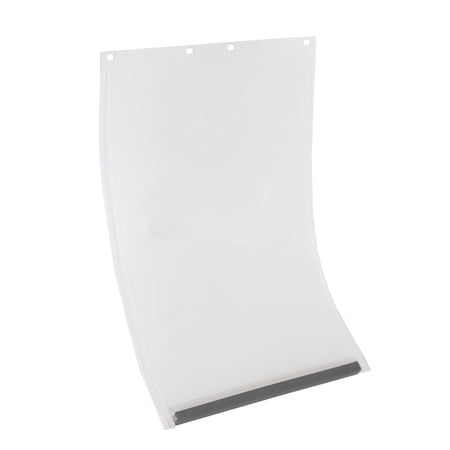 Best Pet Flap Medium Non PVC Replacement Pet Door Flap with 4 Mounting Holes, 8" x 12"