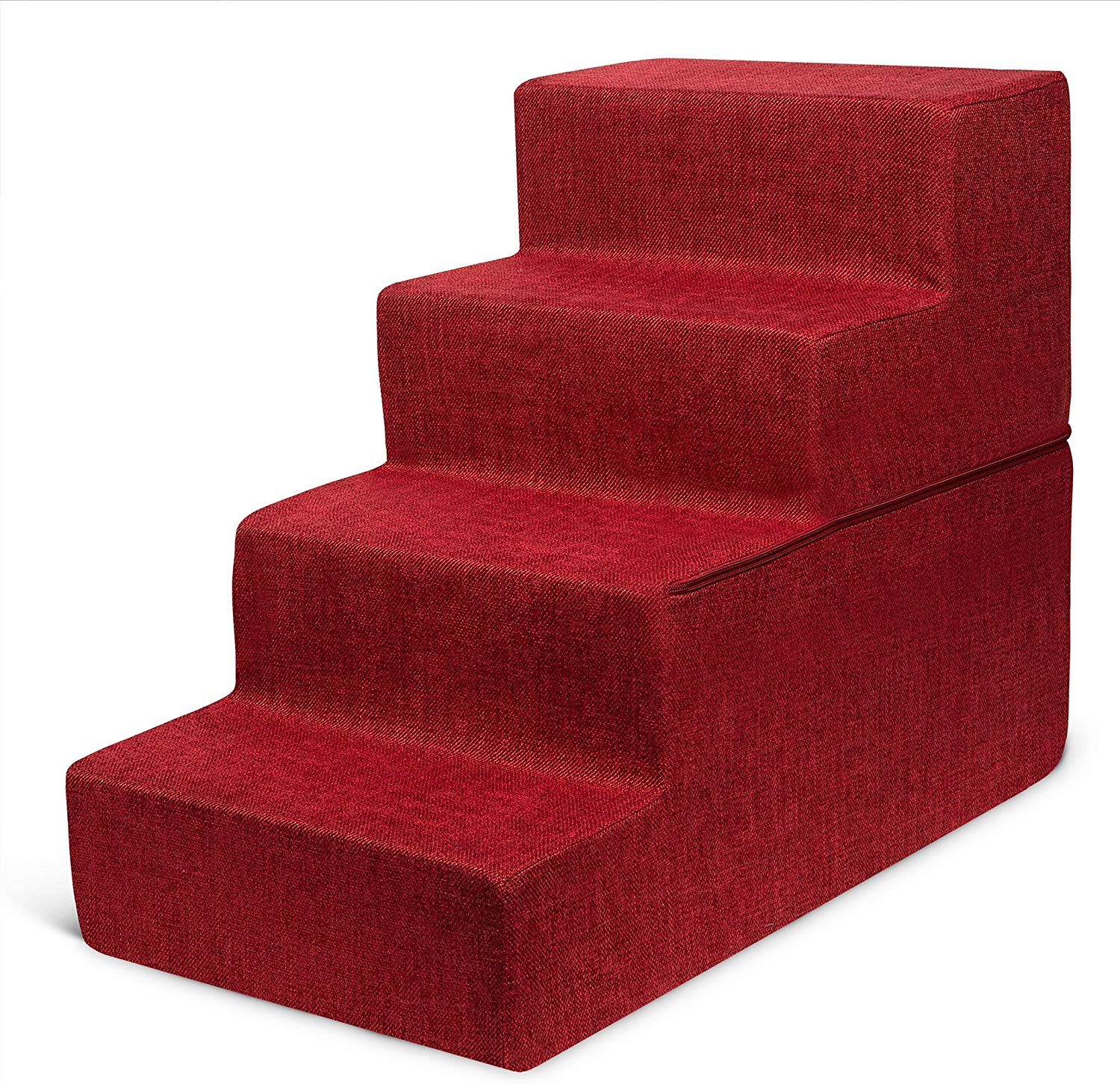 Best Pet Foldable 4Step Pet Steps/Stairs with CertiPURUS Certified