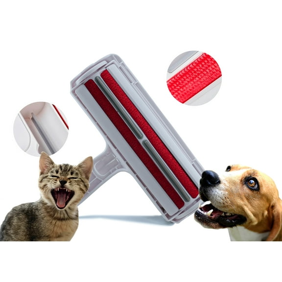 Best Pet Hair Removal with the +Smile Remove Pet Hair for Dog/Cat Great for Couch Bed and more
