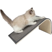 Best Pet Supplies Catify Sloped Sisal Cat Scratcher Ramp for Indoor Cats, 15  x 9  x 6.7 , Gray