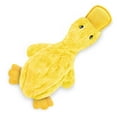 thumbnail image 1 of Best Pet Supplies Crinkle Dog Toy for Small, Medium, and Large Breeds, Cute No Stuffing Duck with Soft Squeaker, Fun for Indoor Puppies and Senior Pups, Plush No Mess Chew and Play - Yellow, 1 of 31