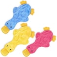 thumbnail image 1 of Best Pet Supplies Crinkle Dog Toy for Small, Medium, and Large Breeds, Cute No Stuffing Duck with Soft Squeaker, Fun for Indoor Puppies and Senior Pups, Plush No Mess Chew and Play - Yellow,Blue,Pink, 1 of 5