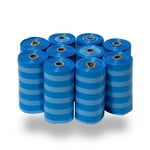 Best Pet Supplies Dog Poop Bags (240 Bags) for Waste Refuse Cleanup, Doggy Roll Replacements for Outdoor Puppy Walking and Travel, Leak Proof and Tear Resistant, Thick Plastic - Assorted Colors