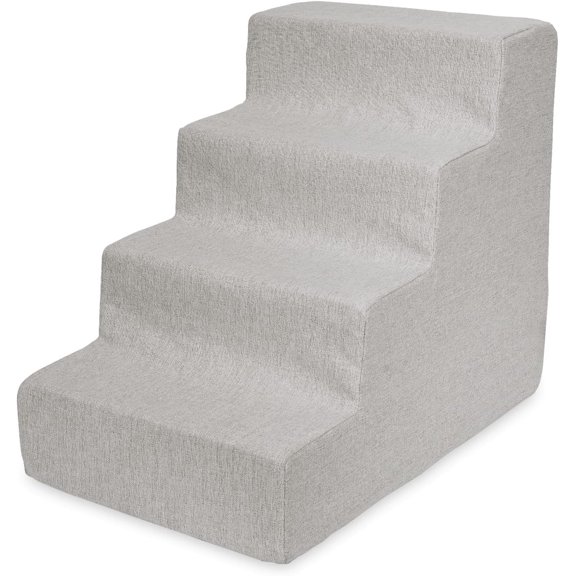 Best Pet Supplies Dog Stairs for Small Dogs & Cats, Foam Pet Steps Portable Ramp for Couch Sofa and High Bed Non-Slip Balanced Indoor Step Support, Paw Safe No Assembly