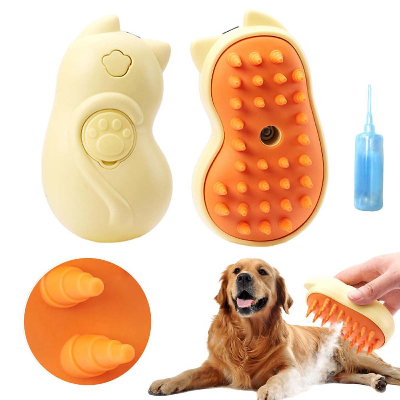 Best Pet Supplies,Electric One Button No Wash Spray Brush Cleaning And