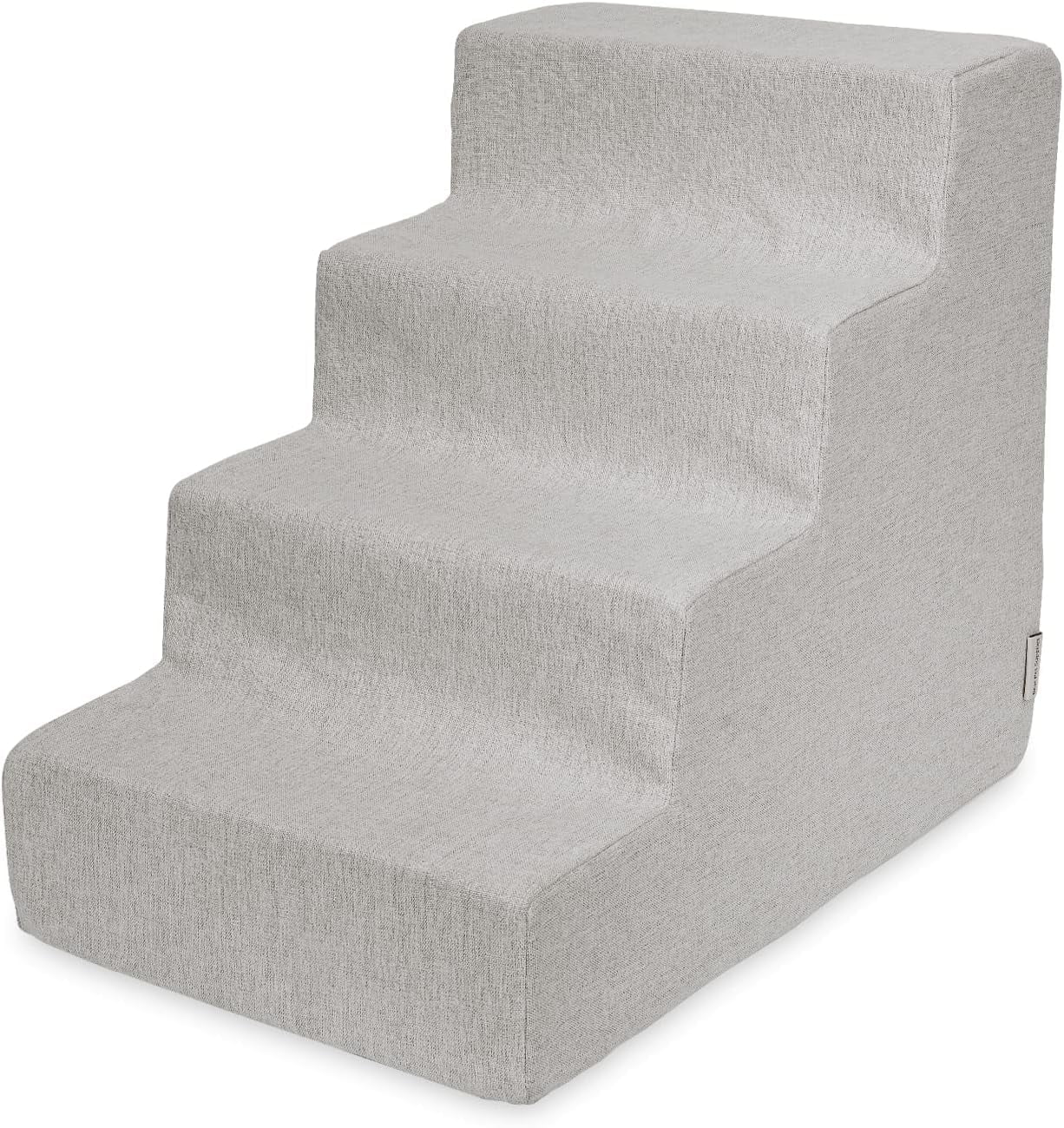 Sand 4-Step Foam Pet Stairs for Small Dogs and Cats