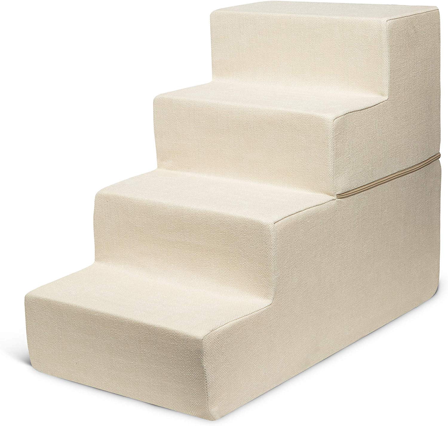 Best Pet Supplies Foldable Foam Pet Steps for Small Dogs and Cats