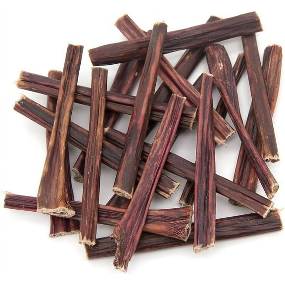Best Pet Supplies GigaBite Free Range Beef Gullet Dog Jerky Sticks, 6 Inch, 20-Pack