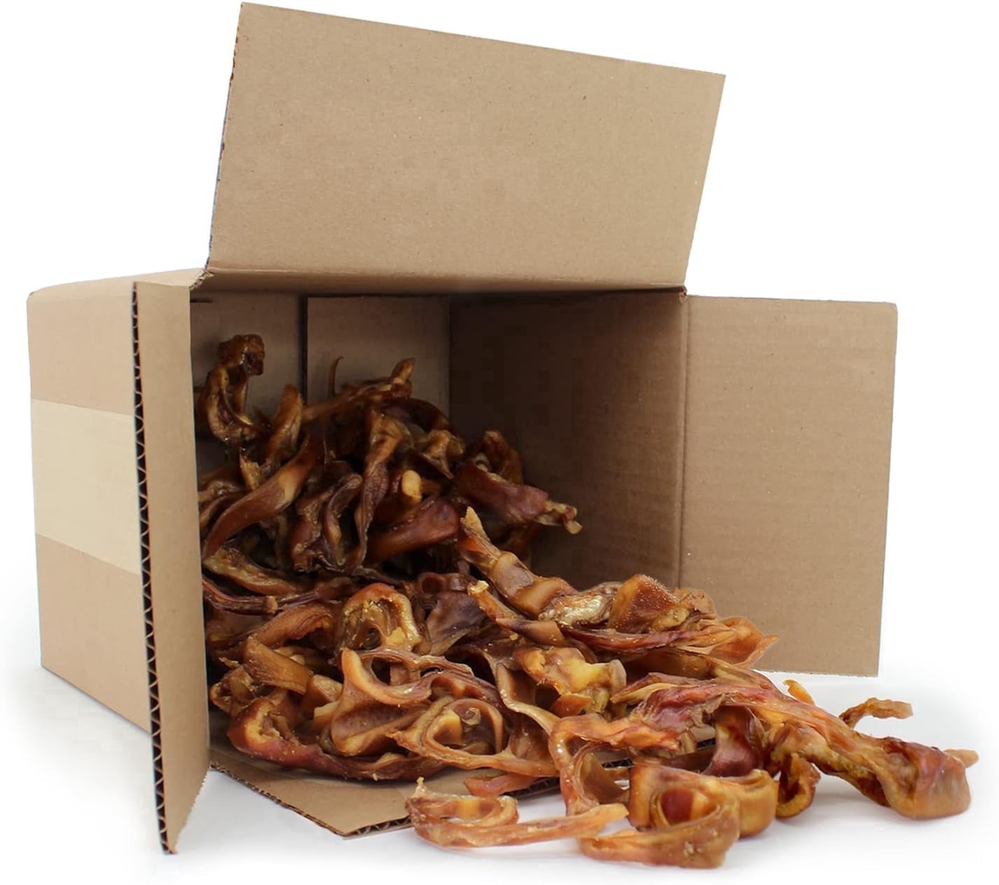 Best Pet Supplies GigaBite Pig Ear Slices 1.8 lbs (Pack of 1) – All Natural Pig Ear Strips, Piggy Sliver Dog Treat