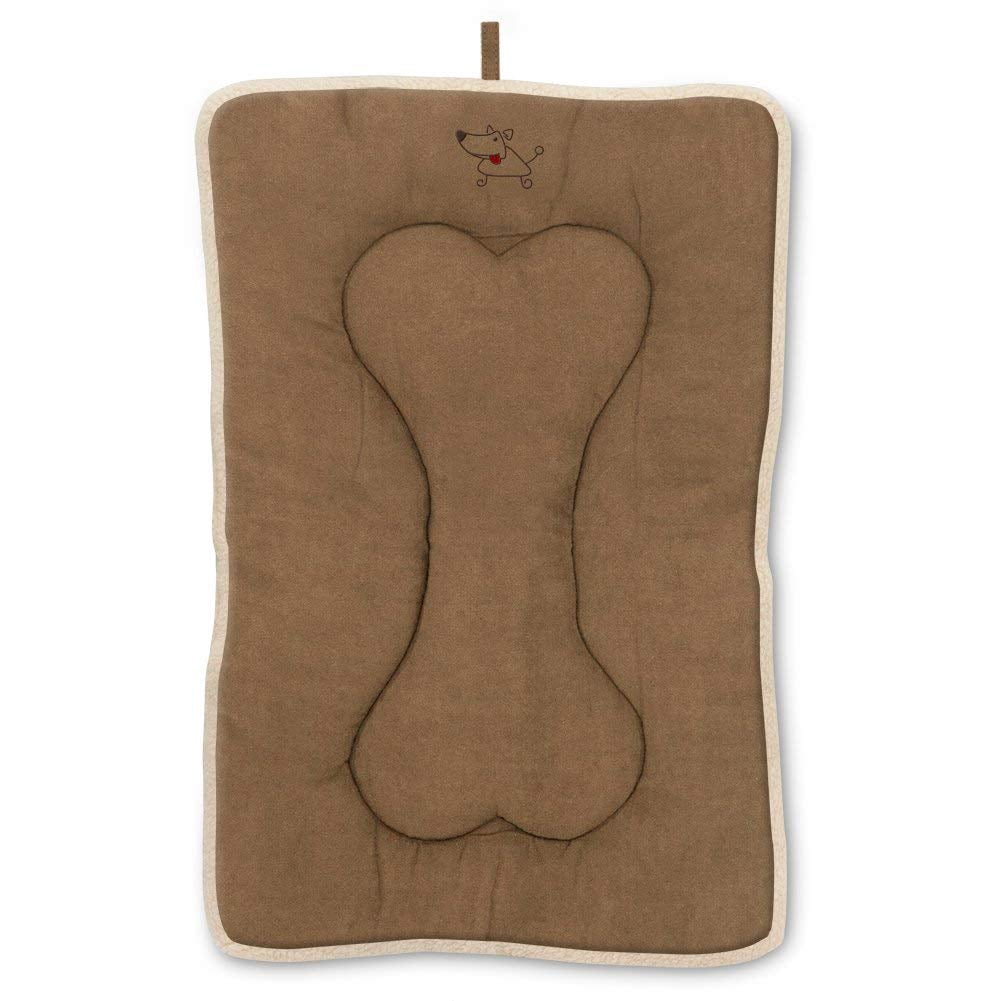Best Pet Supplies Heavy Duty Pet Crate Mat - Light Brown Suede, Double ... - Pet Safe Heavy Duty Pet Crate Liners For Pets