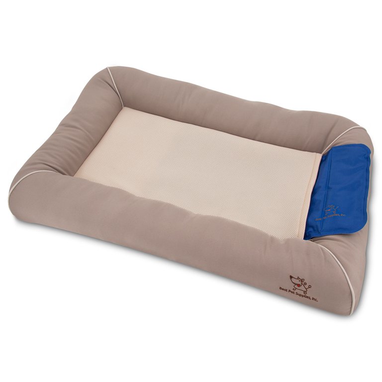 Best Pet Supplies Inc. Cooling Pet Bed with Removable Self cool