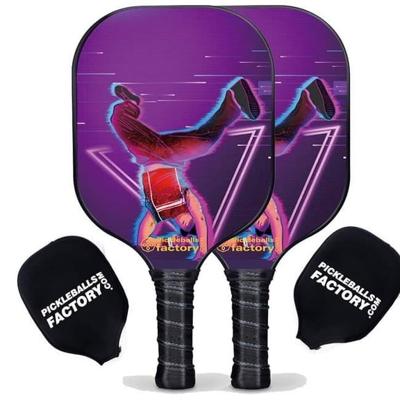 Best Pickleball Set - Hip-Hop Artists Pickleball Rackets, Pickleball Court Set, Carbonfiber Graphite